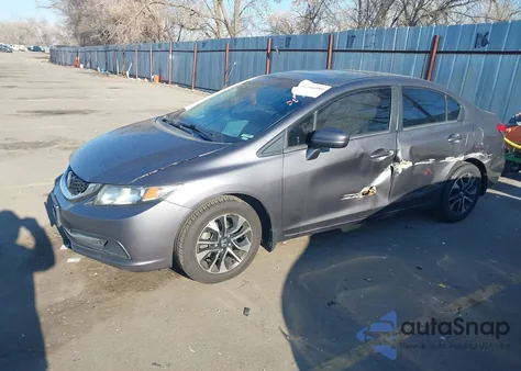 2014 Honda Civic Ex from USA, damaged, VIN 19XFB2F8XEE066468